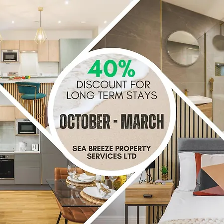 Appartamento Sea Breeze - Coast Bournemouth Esterno foto